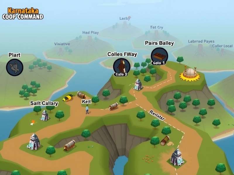Karnataka Coop Command Game Visual